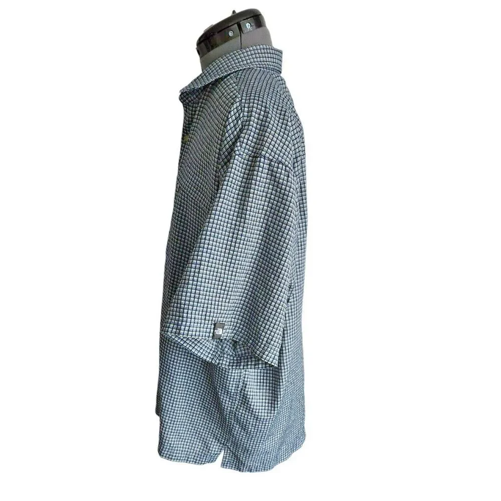 The North‎ Face Button Up Short Sleeve Shirt Size L